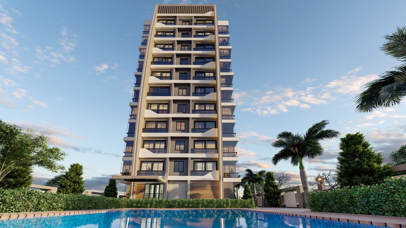 شقة 2+1 في Mersin, Turkey رقم 15422