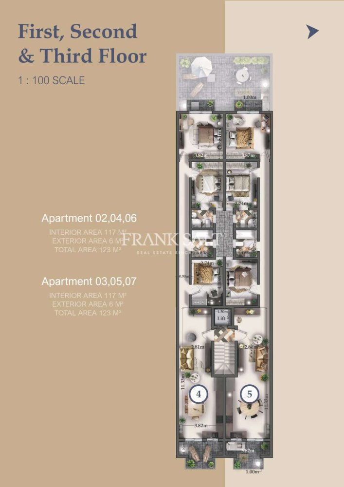 3 bedrooms Apartment in Sannat, Malta No. 848