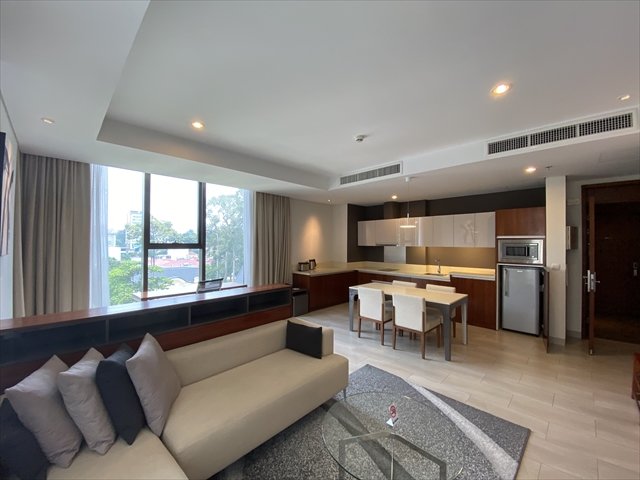 1 dormitorio apartamento en alquiler en District 3, Ho Chi Minh, Vietnam № 13889
