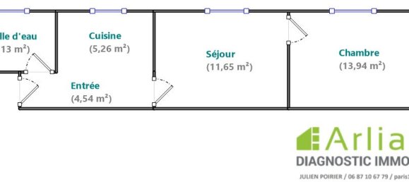 1 غرف نوم شقة في Paris, France رقم 165170 8