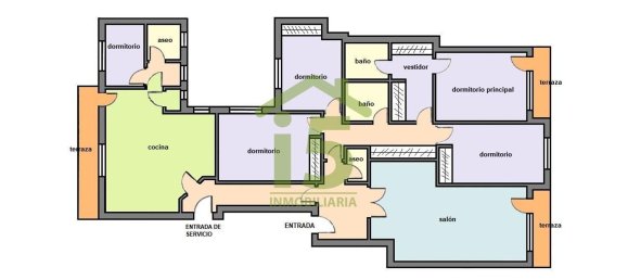 Apartamento T5 em Leon, Spain N.º 65703 44
