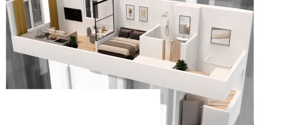 1 غرف نوم Property في Kallithea, Greece رقم 105769 5
