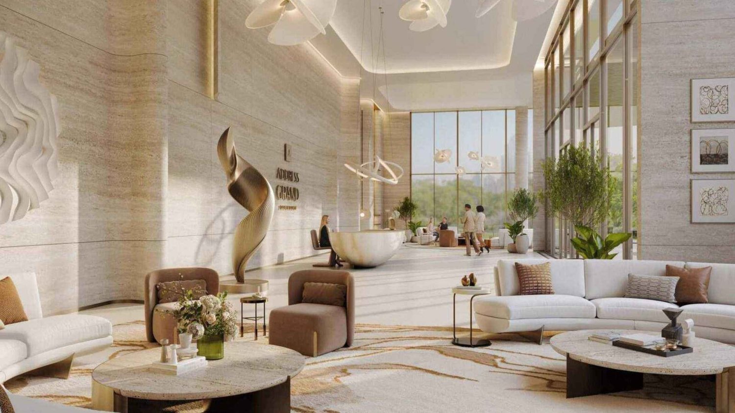 Квартира с 5 спальнями в Address Grand Downtown, Даунтаун Дубай (Даунтаун Бурдж Дубай), ОАЭ № 64649