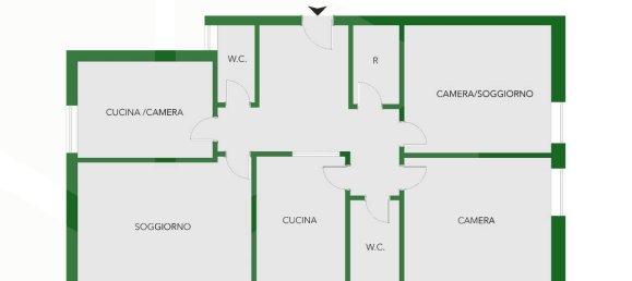 4 rooms Apartment in Matera, Italy No. 21222 3