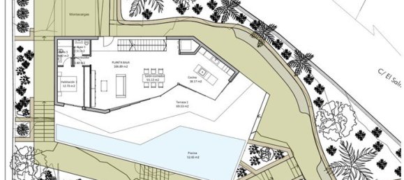 Вилла с 4 спальнями в Бенисса, Испания № 9137 6