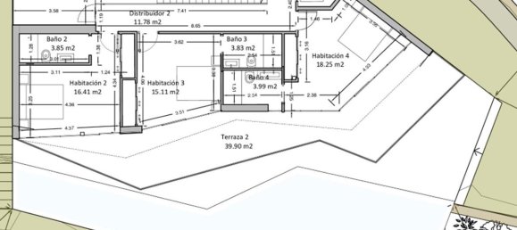 Вилла с 4 спальнями в Бенисса, Испания № 9137 14