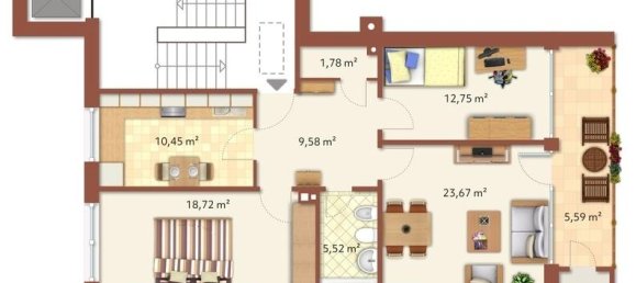 Ático de 3 habitaciónes en Altona, Germany No. 341406 6