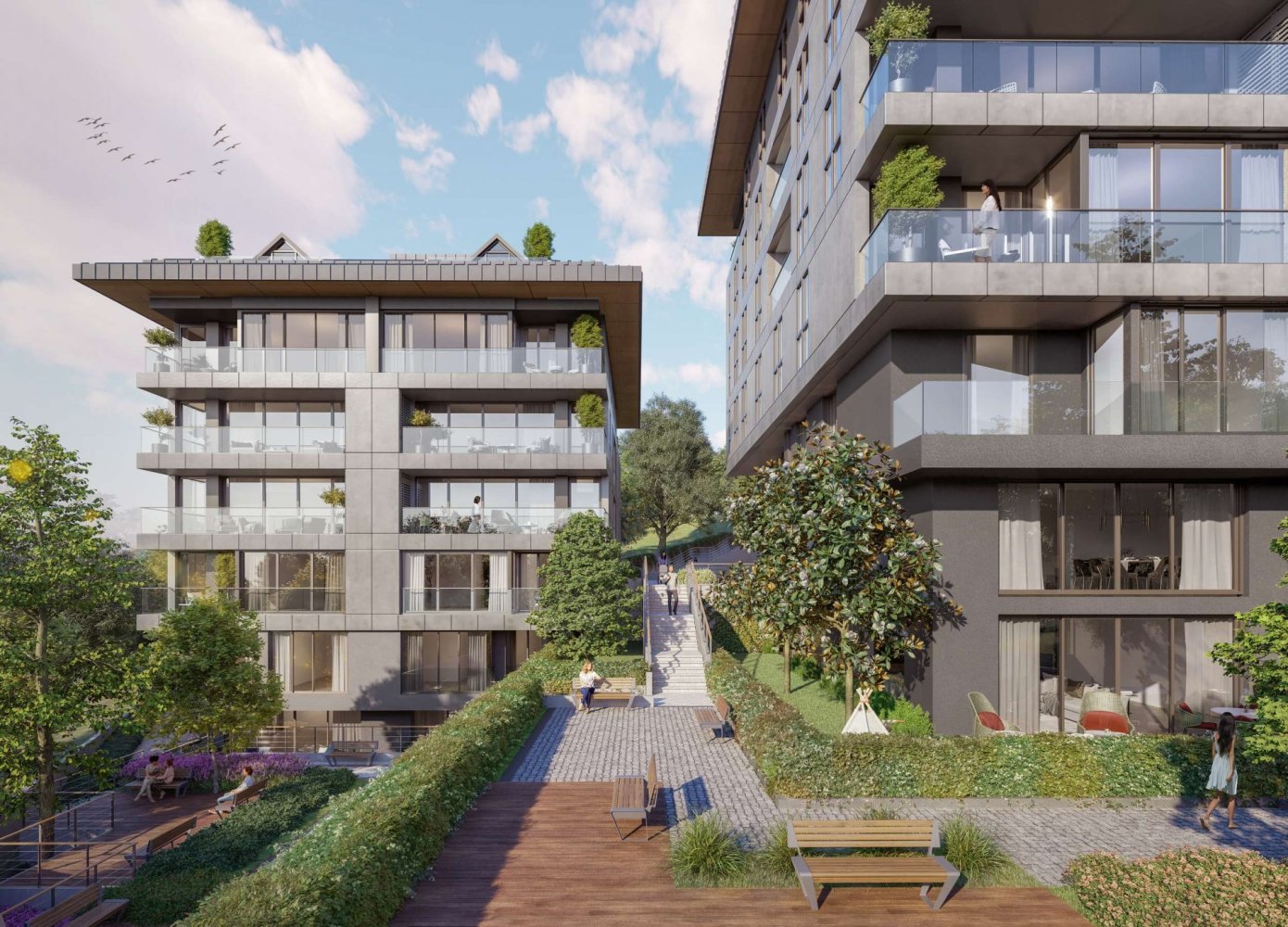 Apartment 4+1 in Istanbul, Turkey No. 24374