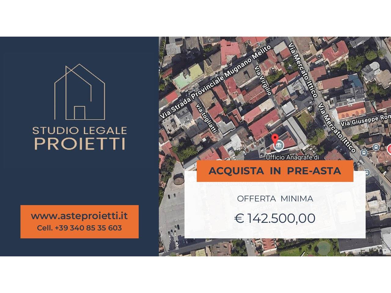 3 bedrooms Apartment in Mugnano di Napoli, Italy No. 308976