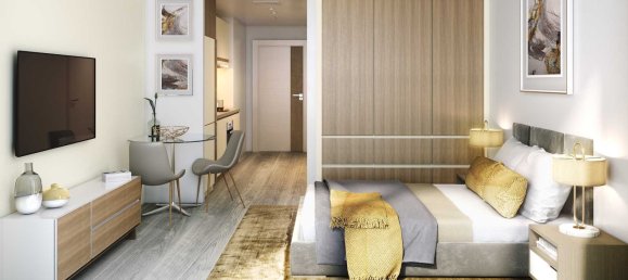 Квартира с 2 спальнями в AZIZI GRAND, Dubai Sports City, ОАЭ № 62105 3