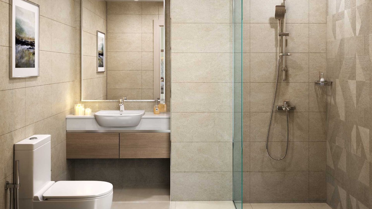 Квартира с 2 спальнями в AZIZI GRAND, Dubai Sports City, ОАЭ № 62105