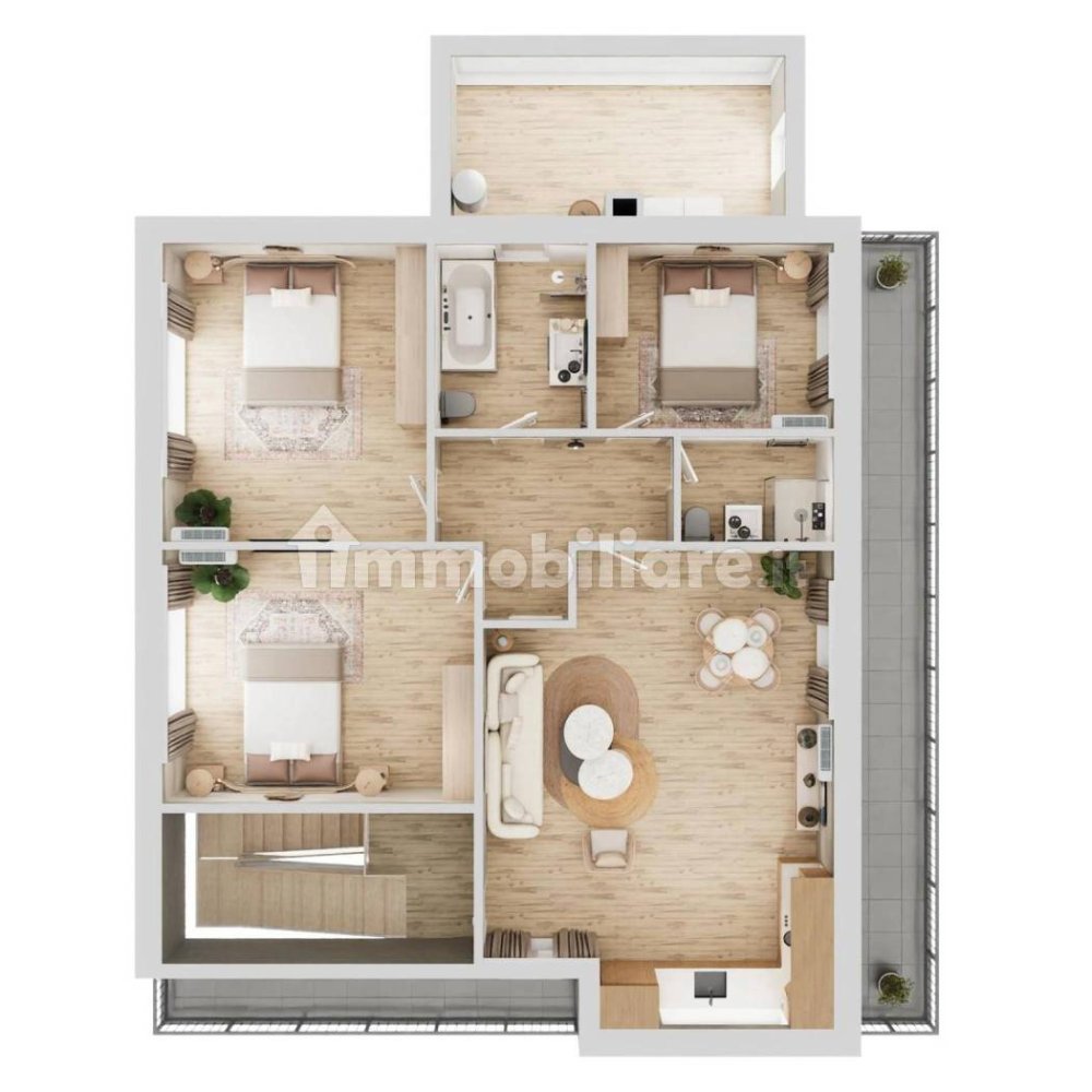 3 bedrooms Apartment in Albignasego, Italy No. 322676