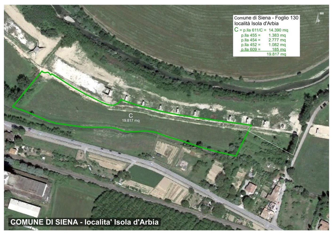 Земельный участок 19817м² в Сиена, Италия № 35187