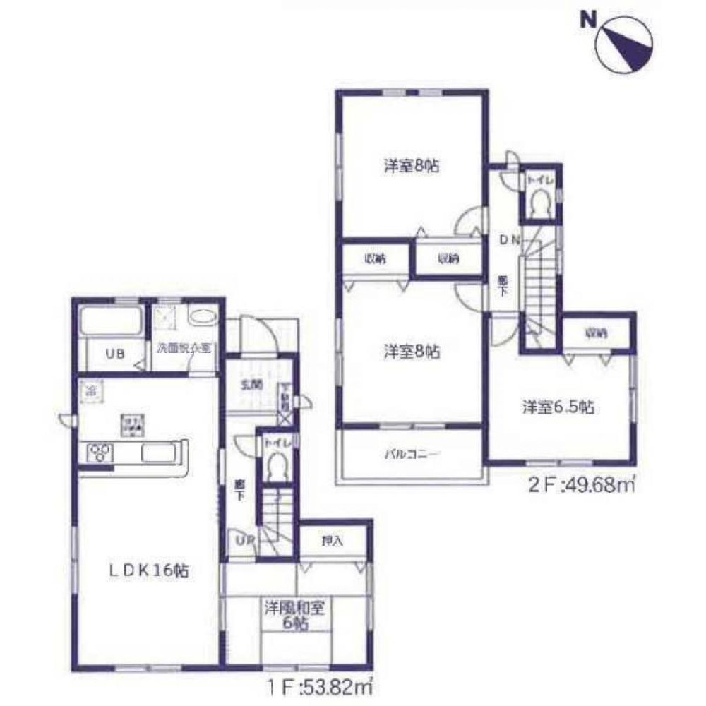 Дом с 4 спальнями в Чиба, Япония № 8117