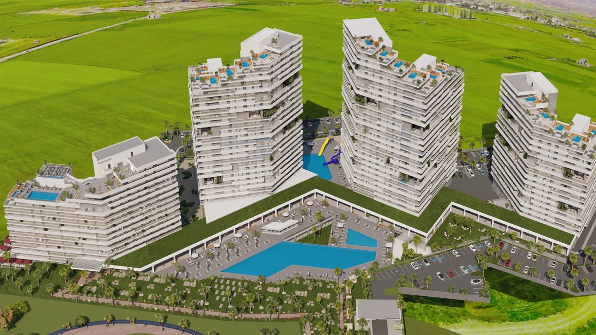 3 bedrooms Apartment in Long Beach, Northern Cyprus No. 12526