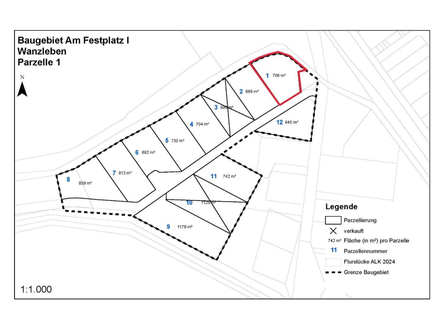 Terreno em Borde, Germany N.º 145846