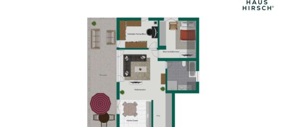 Пентхаус с 2 спальнями в Ингольштадт, Германия № 360130 18