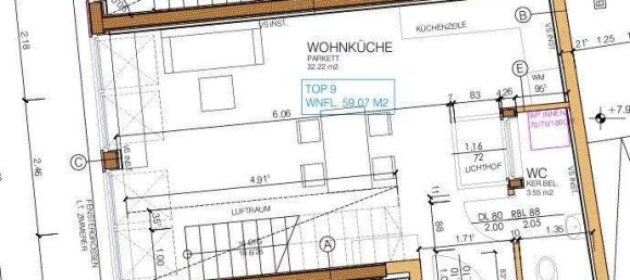 2 rooms Apartment in Krems an der Donau, Austria No. 247373 9