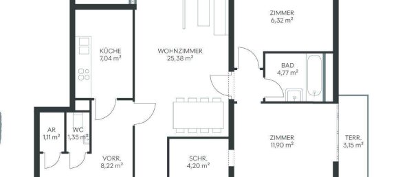 3-Zimmer Wohnung in Pyhra, Austria, Nr. 230719 18