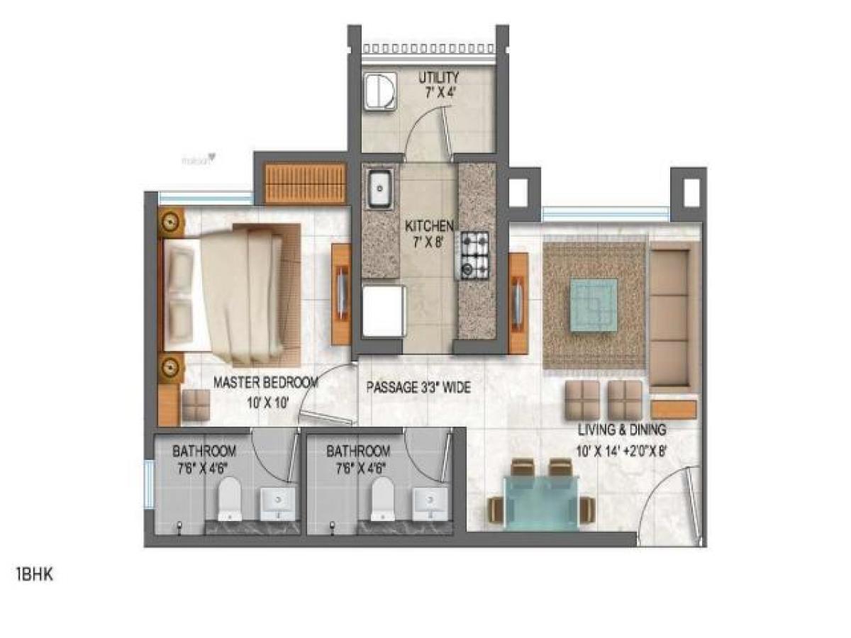 Studio in Mumbai, India No. 9607