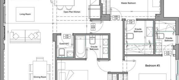 3 bedrooms Apartment in Limassol, Cyprus No. 17986 17