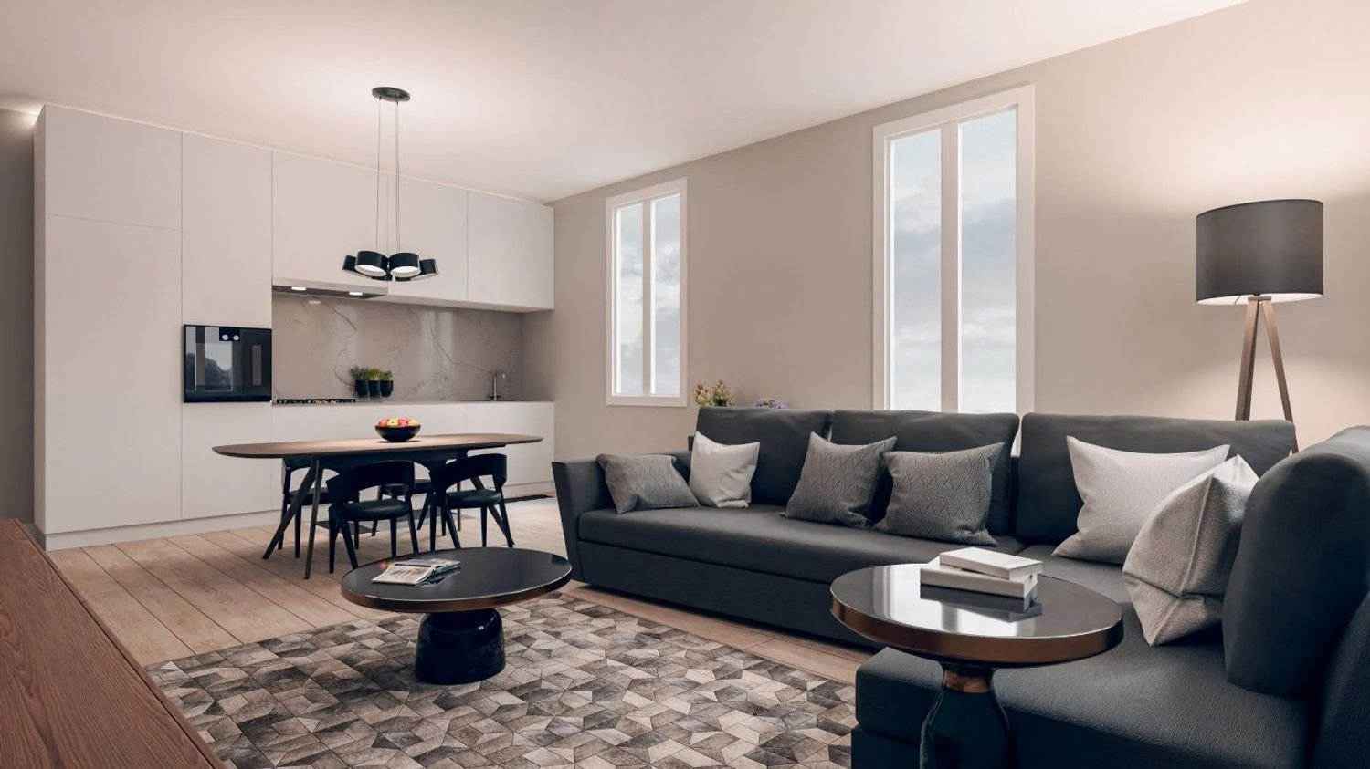 3 rooms Apartment in Florence, Italy No. 280293