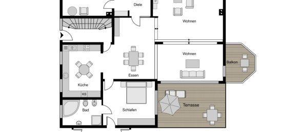 Таунхаус с 11 комнатами в Эннепе-Рур, Германия № 137325 18