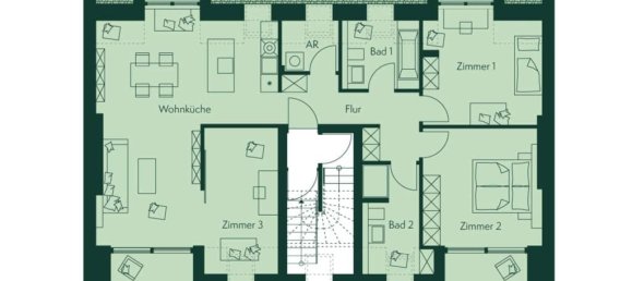 1 Schlafzimmer Wohnung in Neukölln, Germany, Nr. 48927 20