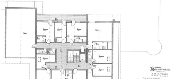 Отель, гостиница 3386м² в Пфундс, Австрия № 195959 14