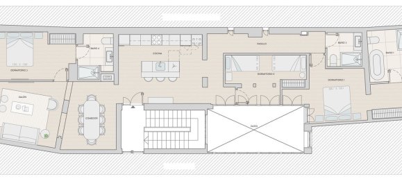 Квартира с 3 спальнями в Мадрид, Испания № 125041 25