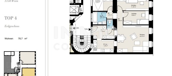 4 rooms Apartment in Rudolfsheim-Funfhaus, Austria No. 144855 9