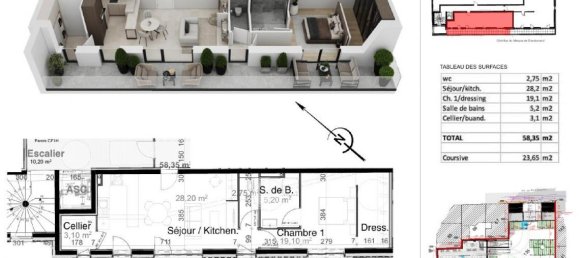 1 Schlafzimmer Wohnung in Sarreguemines, France, Nr. 79959 4