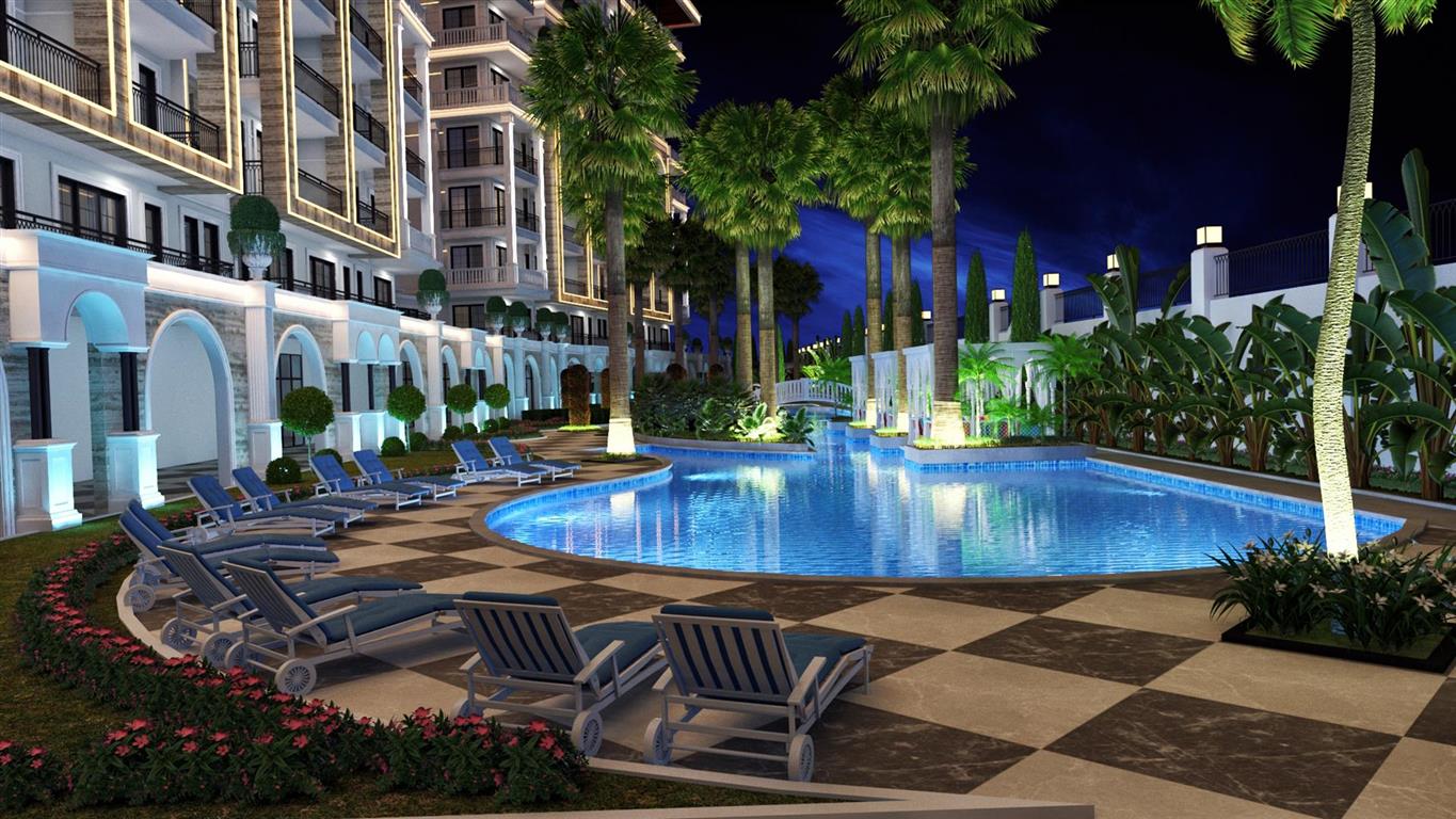 Wohnung 1+1 in Alanya, Turkey, Nr. 16253