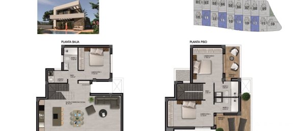 3 bedrooms Villa in Finestrat, Spain No. 6757 6