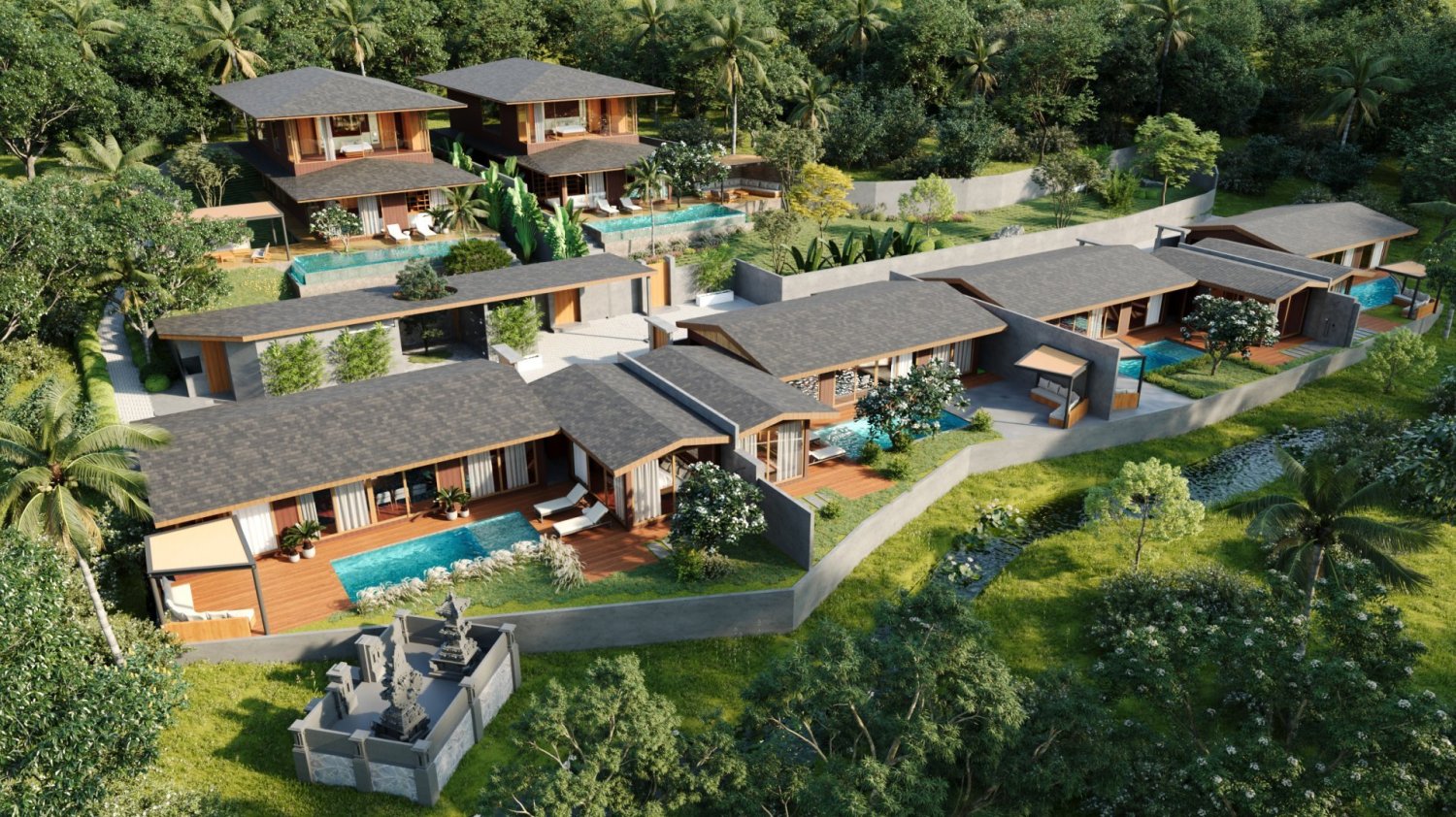 4 Schlafzimmer Villa in Denpasar, Indonesia, Nr. 61329