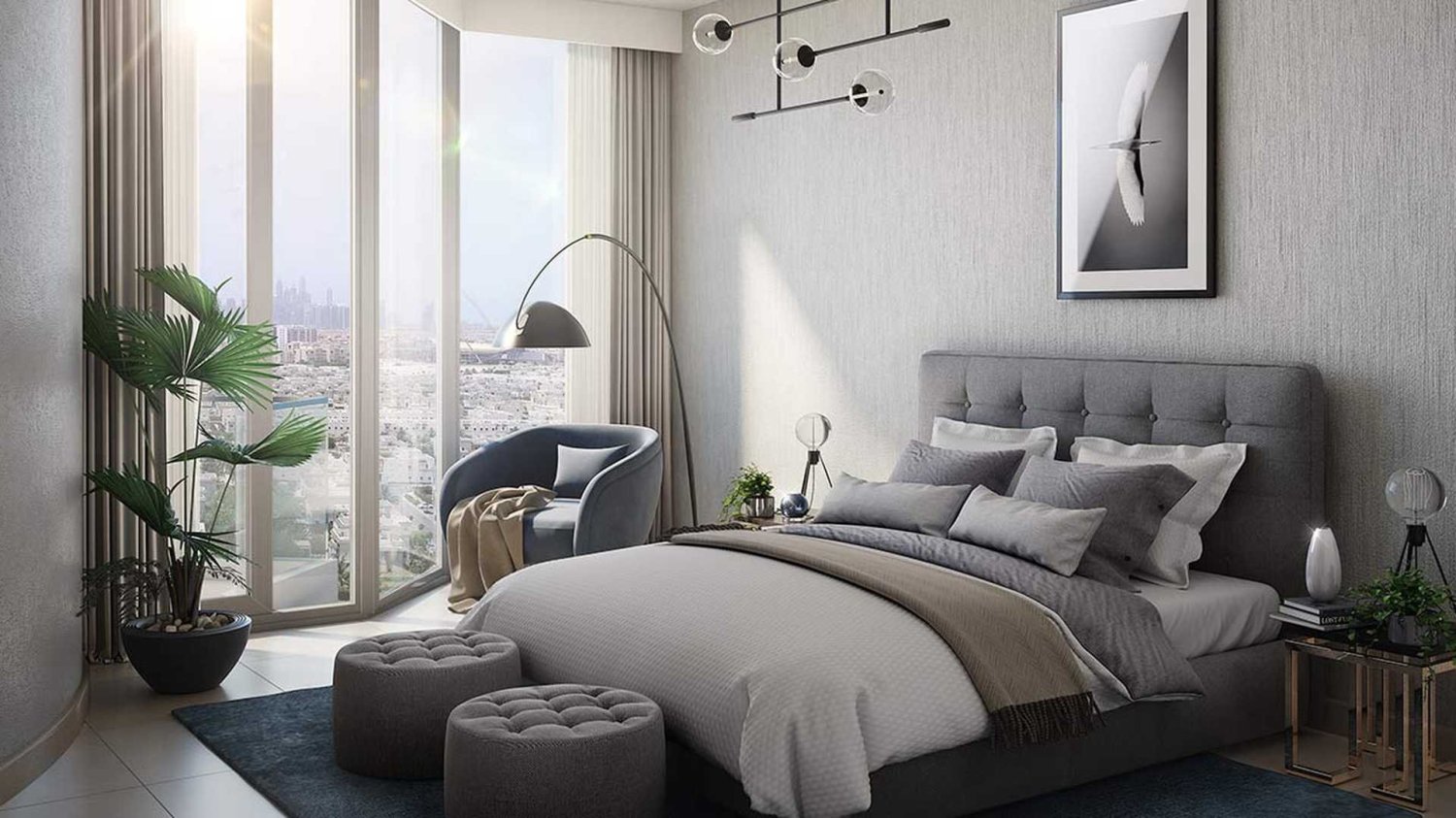 2 Schlafzimmer Wohnung in AZIZI PLAZA, Al Furjan, UAE, Nr. 59483