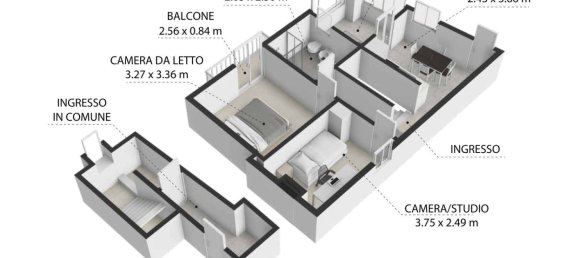 Apartamento T2 em Santo Stefano di Camastra, Italy N.º 347288 29