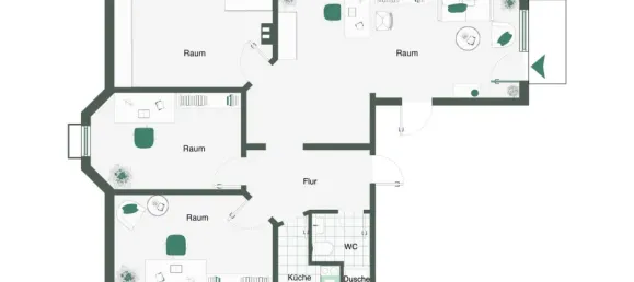 4 rooms Office in Heinersdorf, Germany No. 33212 13