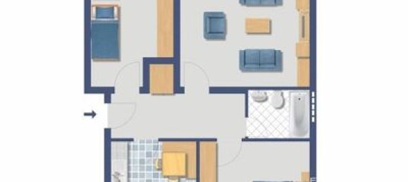 Квартира с 3 комнатами в Дюссельдорф, Германия № 115000 3