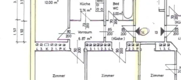 3غرفة شقة في Meidling, Austria رقم 117163 37