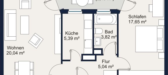 1 bedroom Apartment in Frankfurt am Main, Germany No. 50984 15