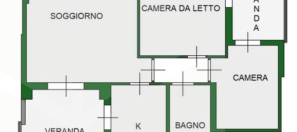 3-salle Appartement à Andria, Italy No. 15096 2
