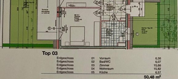 2غرفة شقة في Wetzelsdorf, Austria رقم 260892 3