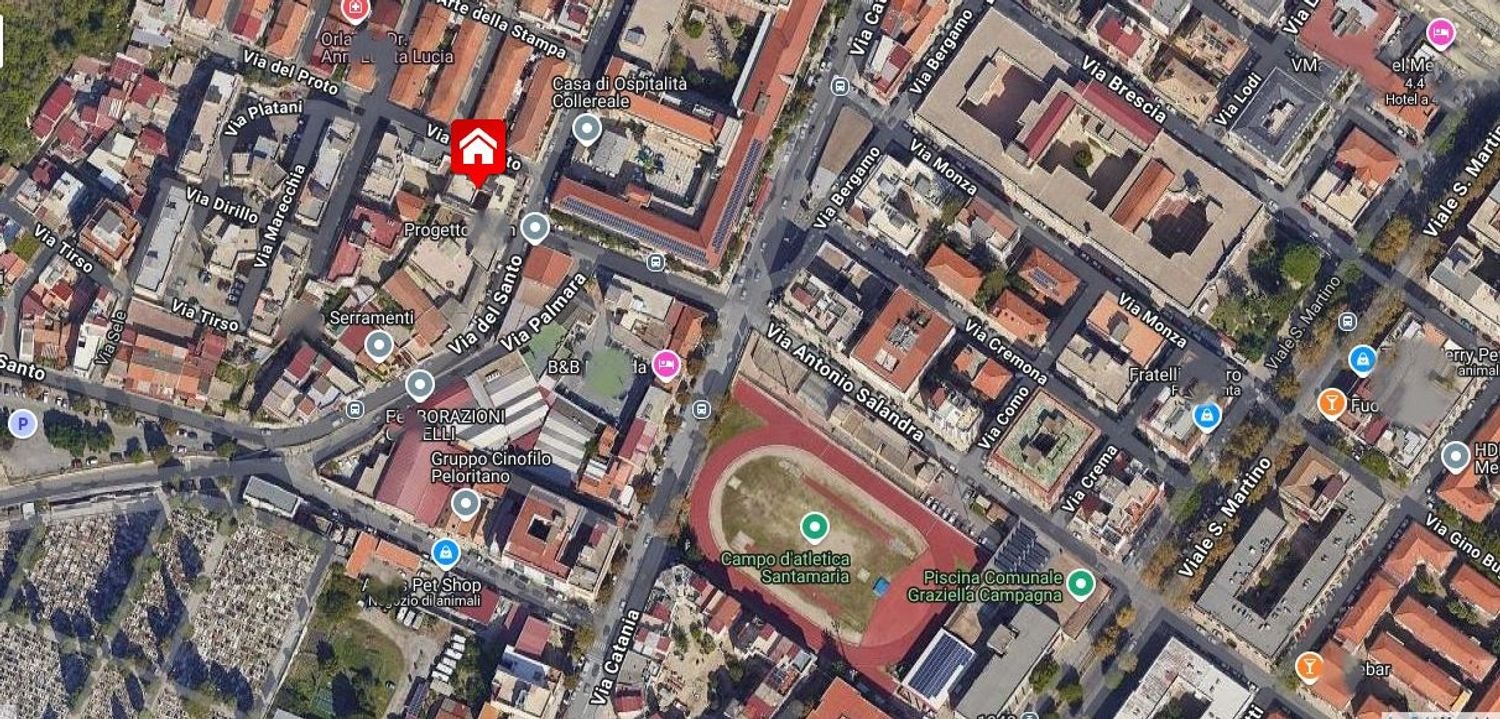 5 rooms Apartment in Messina, Italy No. 40885