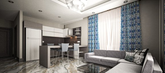 Apartment 1+1 in CZG Suit, Alanya, Turkey No. 35084 7