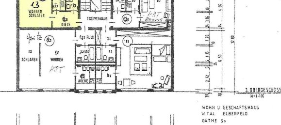 Квартира с 1 спальней в Вупперталь, Германия № 52570 6