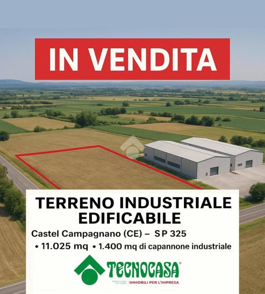 11025m² Land in Castel Campagnano, Italy No. 288956