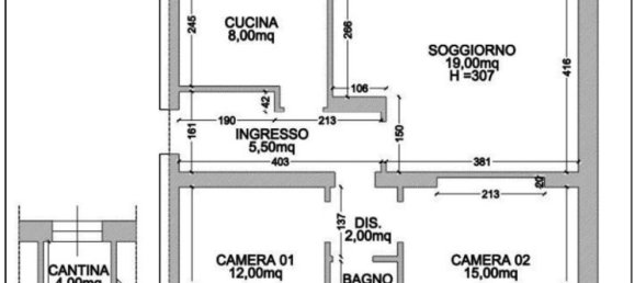 2-salle Appartement à Cassano Magnago, Italy No. 3173 35