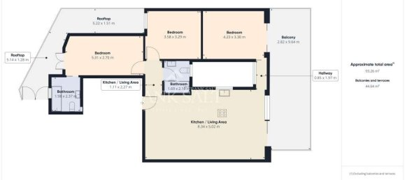 3 Schlafzimmer Penthouse in Qala, Malta, Nr. 1060 19