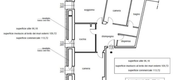 Apartamento de 4 habitaciónes en Cairo Montenotte, Italy No. 187347 41